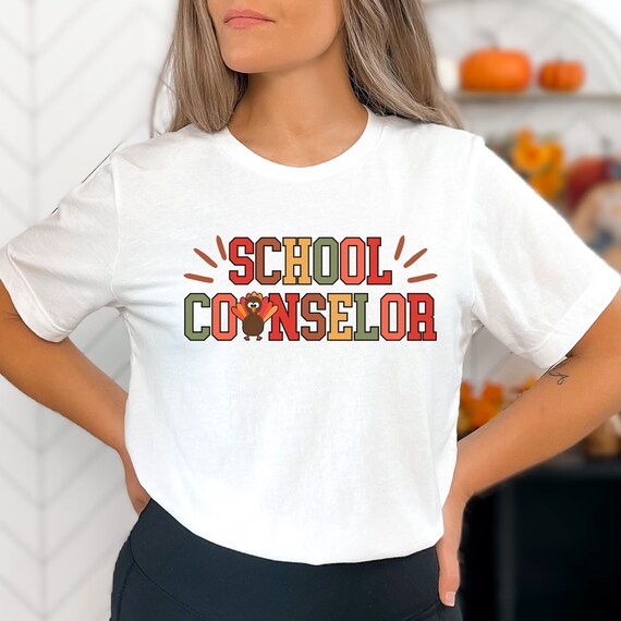 My Favorite Turkeys Call Me School Counselor Thanksgiving T-Shirt My Favorite Turkeys Call Me School Counselor Thanksgiving T-Shirt