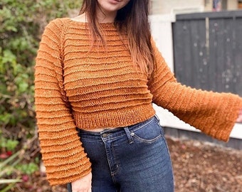 Cinnabar Sweater | Knitting Pattern | Digital PDF only