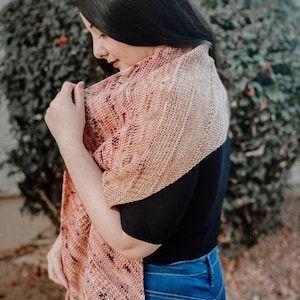Equinox Wrap | Tunisian Crochet Pattern | Digital PDF only