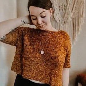 Iris Raglan Sweater | Knitting Pattern | Digital PDF only