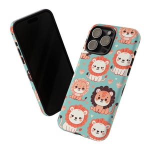 Lion Tough Exterior iPhone Samsung Galaxy Cases