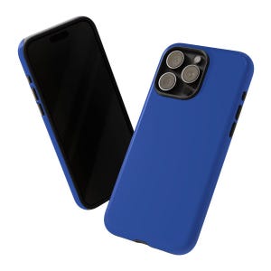 Blue Tough Exterior iPhone Samsung Galaxy Cases