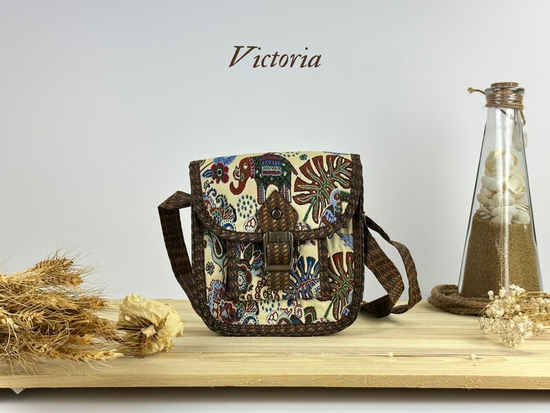 Mini Boho Crossbody Bag, Hippie Bag, Small Crossbody Bag for Women