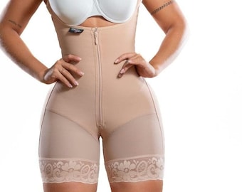 Powernet Bodysuit Shapewear: High Compression Tummy Control, Butt Lifter