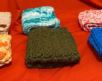 Handmade Cotton Wash Cloths – Eco-Friendly Face Cloths