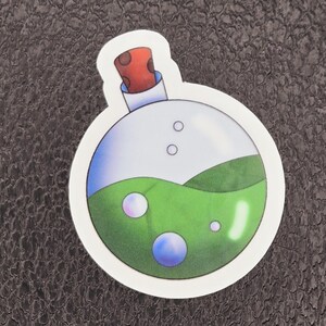 Potion Bottle Sticker | Halloween Stickers | Spooky Potion Decal | Handmade Sticker | Witchy Aesthetic