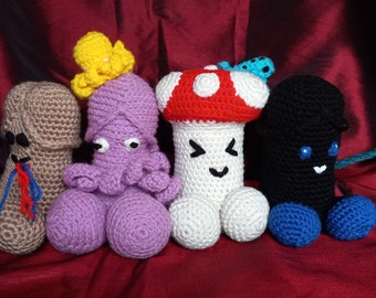 Wiwi Amigurumis Crochet Soft Toys, Silly Funny Kinky Gag Gift Perfect for Bachelor and Bachelorette Parties Christmas or Birthday Gifts
