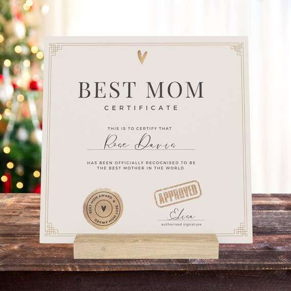 Gifts for Mom,Christmas Gifts for Mom from Daughter,Son-Best Mom