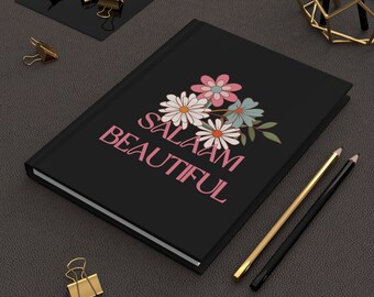 Islamic Notebok, Islamic Gifts, Muslim Gifts for Mom, Hijabi Notebook, Mom Gifts for Muslim, Salaam Beautiful, Islamic Journal, Gift for Her