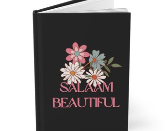 Islamic Notebok, Islamic Gifts, Muslim Gifts for Mom, Hijabi Notebook, Mom Gifts for Muslim, Salaam Beautiful, Islamic Journal, Gift for Her