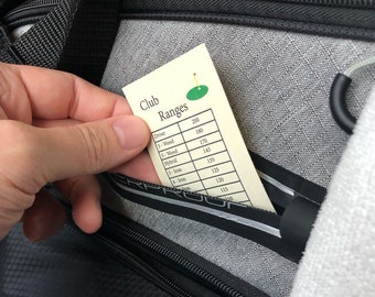 Golf Club Range Card