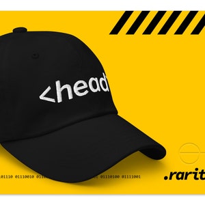 Web Developer Hat Programming Cap for Coding Programming Gift for Web Designer Hat Gift Developers Cap Black Hat Hacker Gear