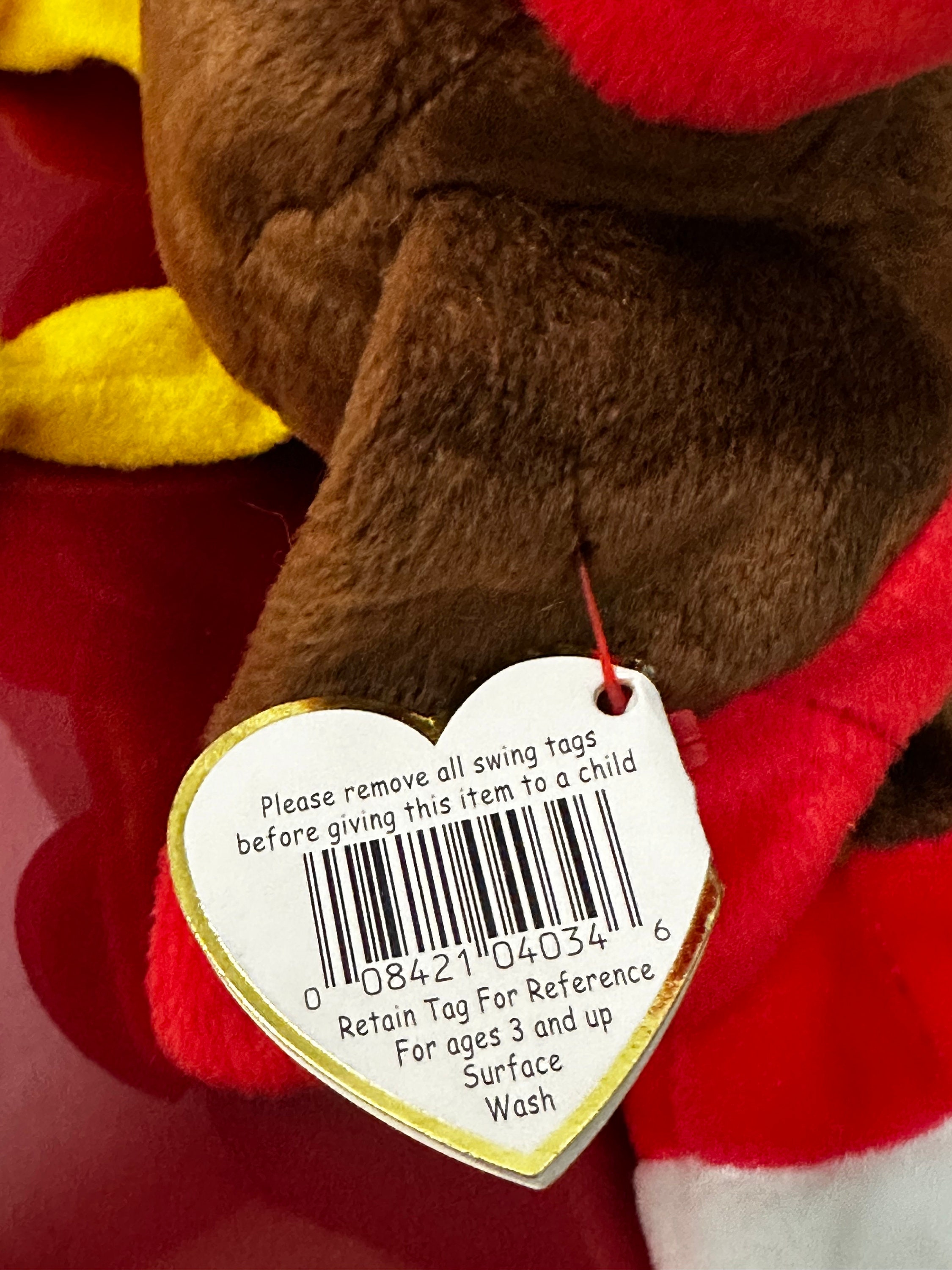 VERY RARE Gobbles Beanie Baby 1996 Tag Errors, Mint Condition - Etsy