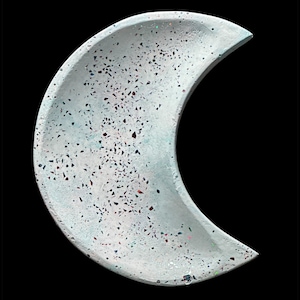 Eco Harz Halbmond Schmuckschale