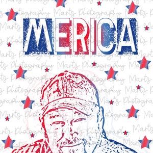 Merica, 4 juillet SVG, PNG, Larry le gars du câble, Cricut Sublimation, téléchargement numérique, modèle de conception de tshirt de musique country d'Amérique