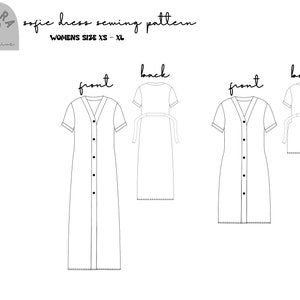 Sofie Dress Pattern Free image 6