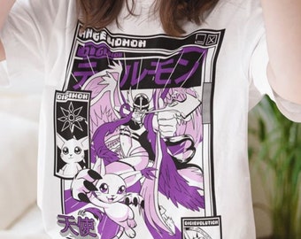 Angewomon - Angel wings - Cat Gatomon T-shirt