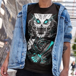 Japanese Kaiju Monster T-Shirt: Anime Dragon Graphic Tee