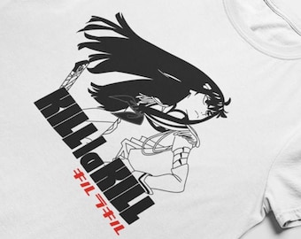 Unisex Kill La Kill Ryuko Matoi Anime T-shirt, Manga Waifu-shirt