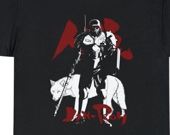 Unisex Jin-Roh: The Wolf Brigade Anime T-Shirt, Retro Manga Movie Shirt