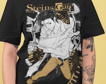 Steins Gate Kurisu Makise T-shirt, Anime Tee, Men's Women's Sizes