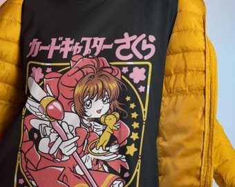 Fairy Kei T-shirt: Retro 90's Anime Girl, Kawaii Fashion