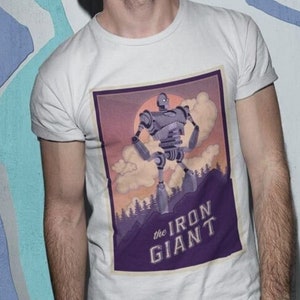 Unisex The Iron Giant Movie T-Shirt, Animated Film Shirt