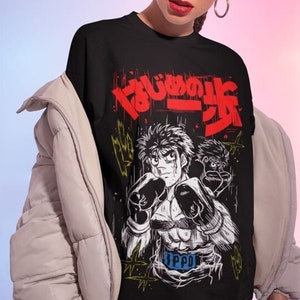 Hajime No Ippo T-Shirt: Kamogawa Boxing Gym Anime Tee