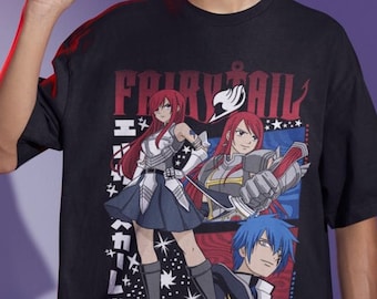 Erza Scarlet Fairy Tail, Gray Fullbuster, Gajeel Redfox ,fairy Tail Guild,happy, Iron Dragon Slayer, Dragon Slayers, Anime T-shirt - Etsy Erza Scarlet Fairy Tail, Gray Fullbuster, Gajeel Redfox ,fairy Tail Guild,happy, Iron Dragon Slayer, Dragon Slayers, Anime T-shirt - Etsy