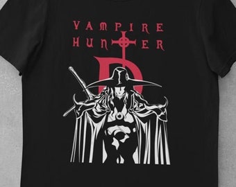 Vampire Hunter D T-Shirt: Horror Anime Manga Shirt