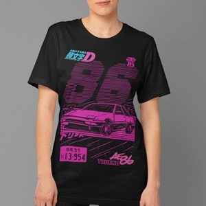 マコ 佐藤 さゆき インパクトブルー 頭文字d JDM Tシャツ