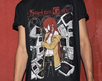 Serial Experiments Lain Tシャツ、SFアニメグラフィックTシャツ（男女