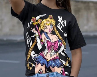 Unisex Waifu Material Anime T-Shirt, Mio Anime Girl Lewd Shirt