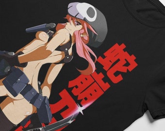 Unisex Kill La Kill Ryuko Matoi Anime T-shirt, Manga Waifu-shirt