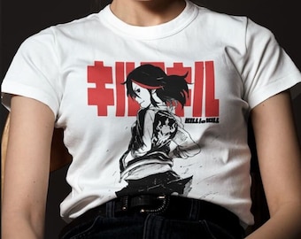 Unisex Kill La Kill Ryuko Matoi Anime T-shirt, Manga Waifu-shirt