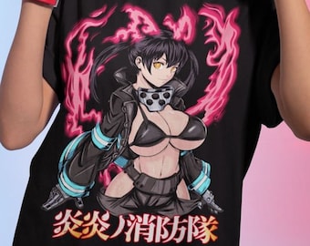 Unisex Waifu Material Anime T-Shirt, Tamaki Anime Girl Lewd Shirt