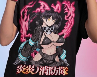 Unisex Waifu Material Anime T-Shirt, Tamaki Anime Girl Lewd Shirt