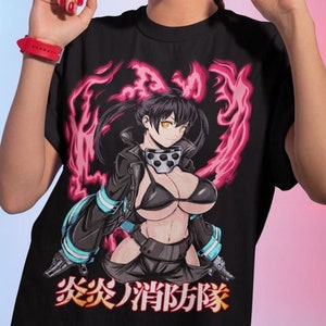 Unisex Waifu Material Anime T-Shirt, Tamaki Anime Girl Lewd Shirt