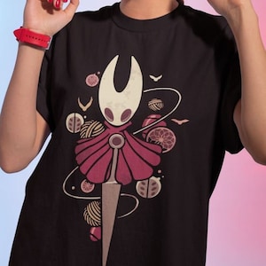 Unisex Hollow Knight Gaming T-Shirt, Indie Shirt