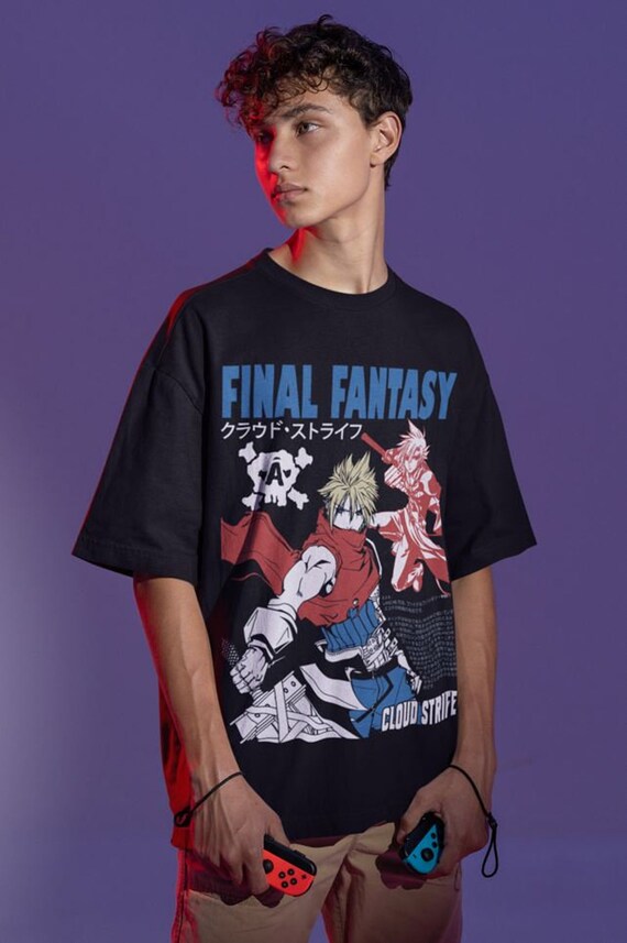 ★YOUHEE★VINTAGE GRAPHIC JERSEY T-SHIRT FF7 VII G-bike Portraits Premium Unisex T-shirt (vectorized