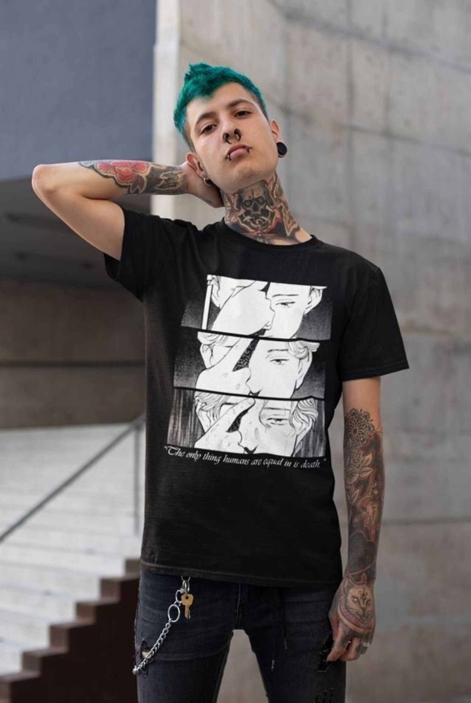 Monster Anime Shirt: Johan Liebert & Kenzo Tenma Fan Art - Etsy