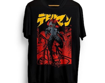 Unisex Devilman Crybaby Anime T-Shirt, Akira Fudo, Ryo Asuka Manga Shirt