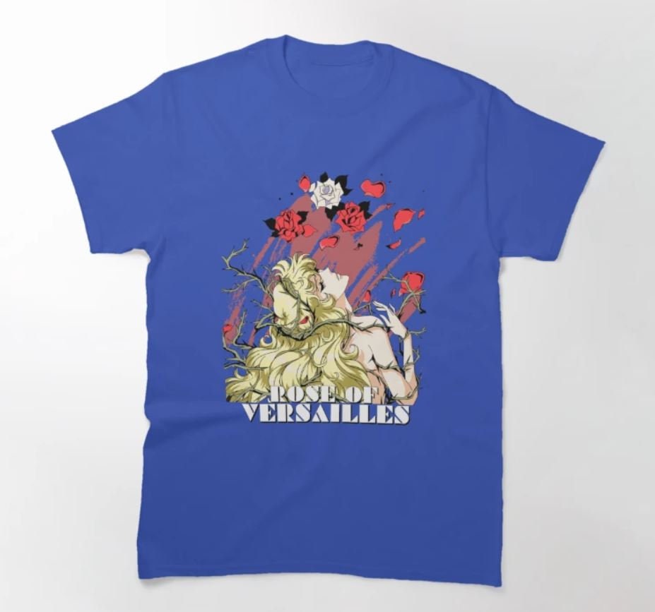 Unisex Rose of Versailles Oscar François De Jarjayes Retro Anime T