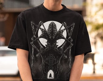 ファンタジー戦士風Tシャツ、ビデオゲームTシャツ