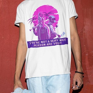 Unisex Hotline Miami Gaming T-Shirt, Jacket and Biker, Richard Indie Shirt