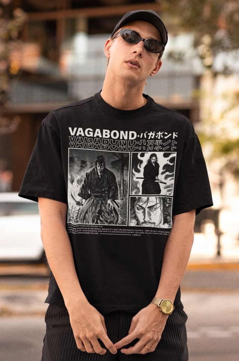 VAGABOND MANGA  Graphic T-Shirt for Sale by Thebestindesign