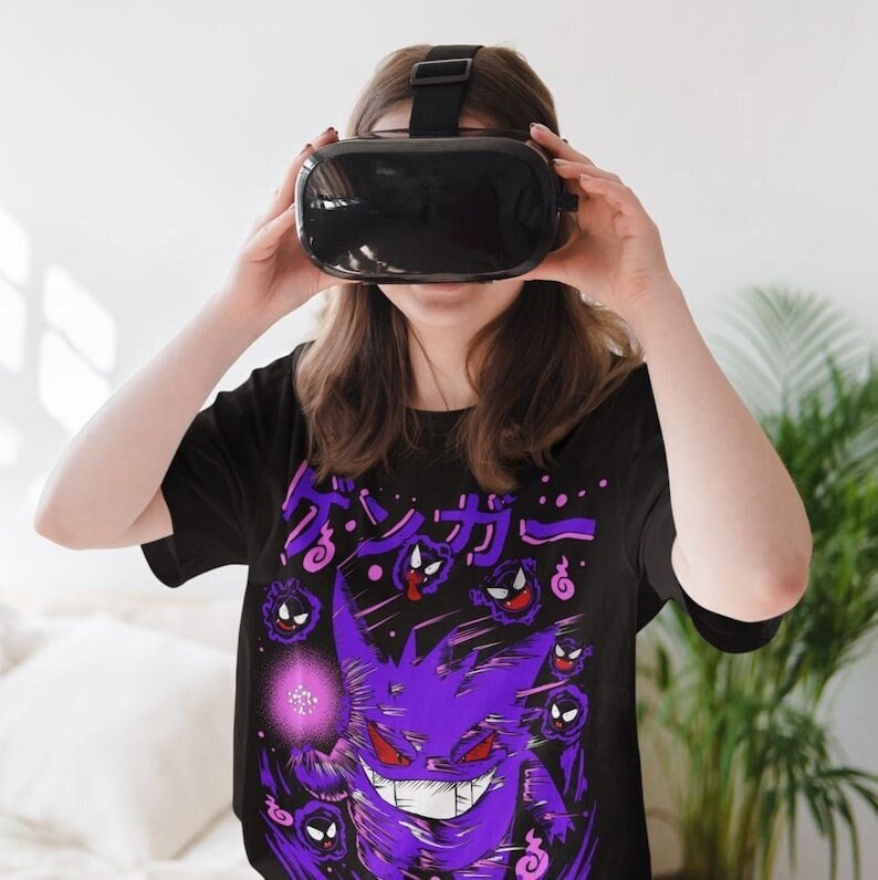 The Mega Ghost Within Gengar Ghastly T-shirt // Shiny Mega 