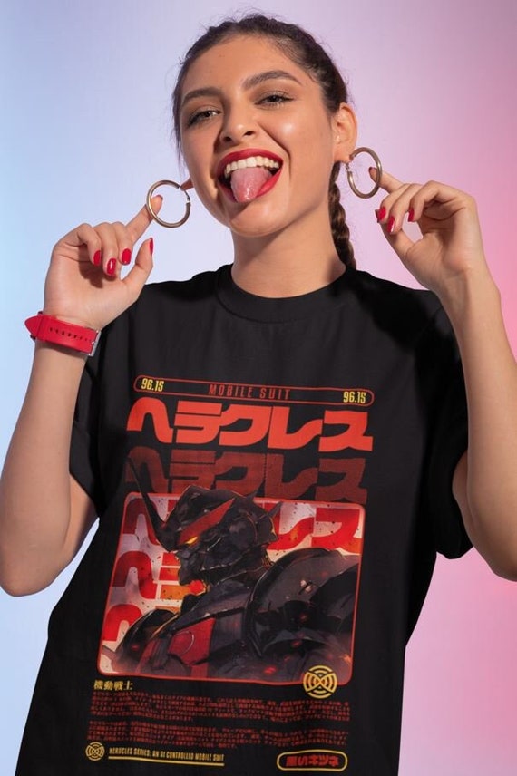 ガンダムアニメTシャツ：ヴィンテージロボットマンガTシャツ - Etsy 日本