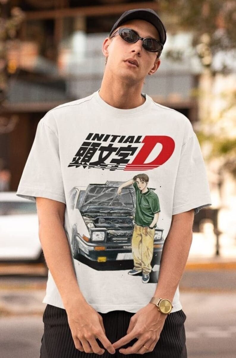 series☆頭文字DコラボINITIALD AE86 Graphic Tshirts(2color) INITIAL D - Unisex TSHIRT - Etsy