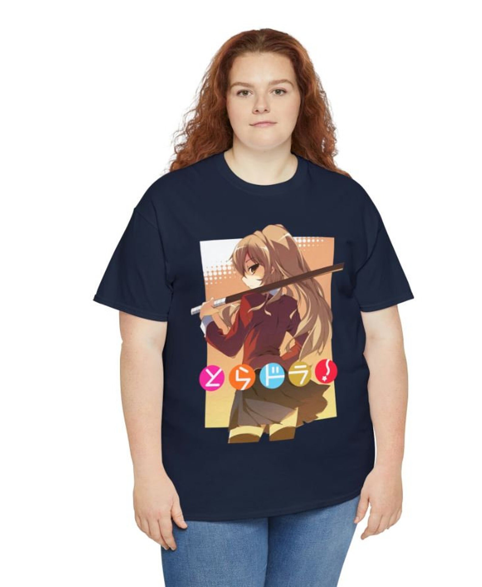 とらドラ アニメシャツ: 大河と竜二のかわいいTシャツ - Etsy 日本